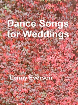 cover image of Dance Songs for Weddings